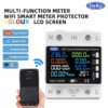 TUYA WiFi Smart Power Meter Over Under Voltage Protection Relay Switch Circuit Breaker Energy kWh Temperature Meter Smart Life