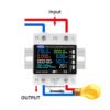 TUYA WiFi Smart Power Meter Over Under Voltage Protection Relay Switch Circuit Breaker Energy kWh Temperature Meter Smart Life